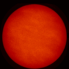 Image of Sun's chromosphere