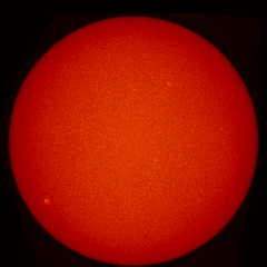 Image of Sun's chromosphere