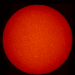 Image of Sun's chromosphere