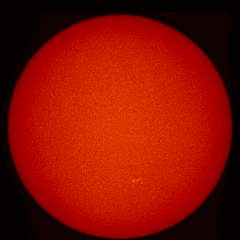 Image of Sun's chromosphere