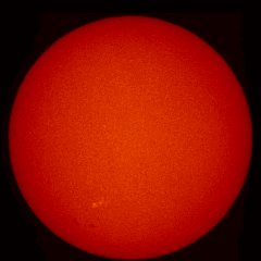 Image of Sun's chromosphere