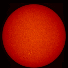 Image of Sun's chromosphere