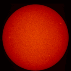 Image of Sun's chromosphere