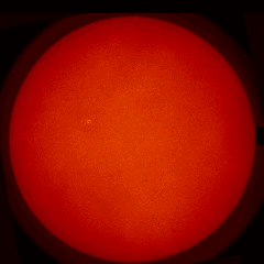 Image of Sun's chromosphere