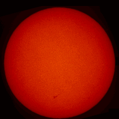 Image of Sun's chromosphere