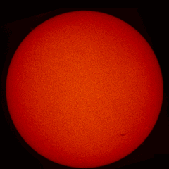 Image of Sun's chromosphere