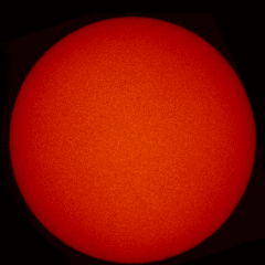 Image of Sun's chromosphere