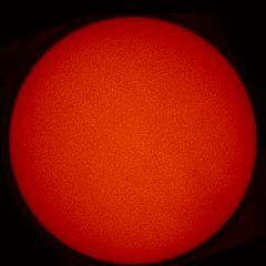 Image of Sun's chromosphere