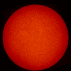 Image of Sun's chromosphere