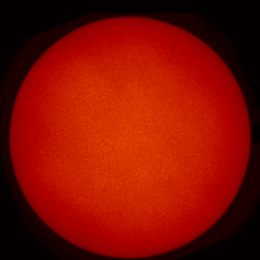 Image of Sun's chromosphere