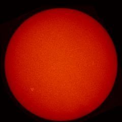 Image of Sun's chromosphere