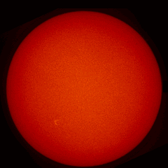 Image of Sun's chromosphere