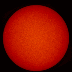 Image of Sun's chromosphere