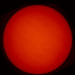 Image of Sun's chromosphere