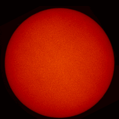 Image of Sun's chromosphere