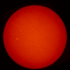 Image of Sun's chromosphere