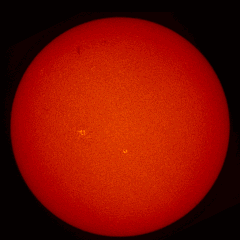 Image of Sun's chromosphere