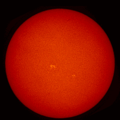 Image of Sun's chromosphere