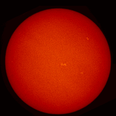 Image of Sun's chromosphere