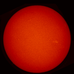 Image of Sun's chromosphere