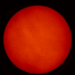 Image of Sun's chromosphere