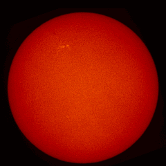 Image of Sun's chromosphere