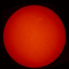 Image of Sun's chromosphere