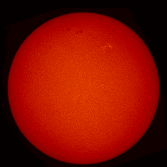 Image of Sun's chromosphere