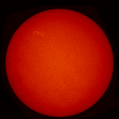 Image of Sun's chromosphere