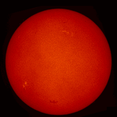 Image of Sun's chromosphere