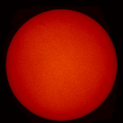 Image of Sun's chromosphere