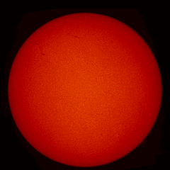 Image of Sun's chromosphere