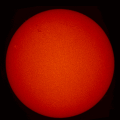 Image of Sun's chromosphere