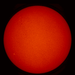 Image of Sun's chromosphere