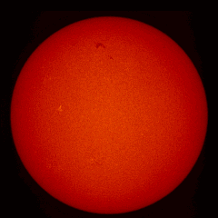 Image of Sun's chromosphere