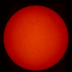 Image of Sun's chromosphere