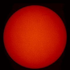 Image of Sun's chromosphere