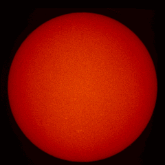 Image of Sun's chromosphere