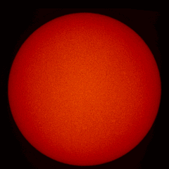 Image of Sun's chromosphere