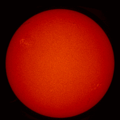 Image of Sun's chromosphere