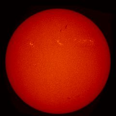 Image of Sun's chromosphere