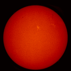 Image of Sun's chromosphere