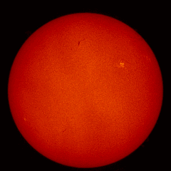 Image of Sun's chromosphere