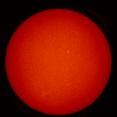 Image of Sun's chromosphere