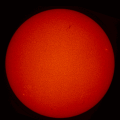 Image of Sun's chromosphere