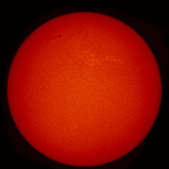 Image of Sun's chromosphere