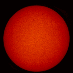 Image of Sun's chromosphere