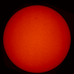 Image of Sun's chromosphere