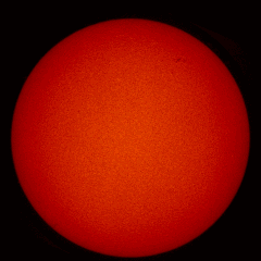 Image of Sun's chromosphere