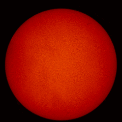 Image of Sun's chromosphere